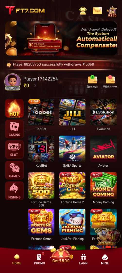 FT7 App mobile application for Android users